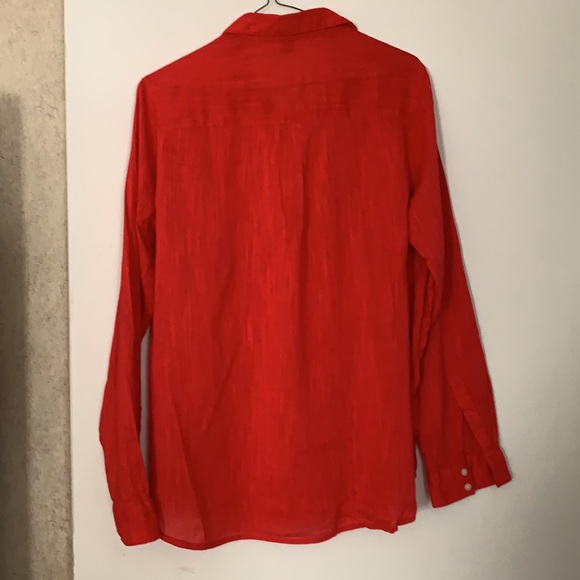 GAP Boyfriend Fit Button Down Shirt - Picture 4 of 4